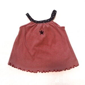 Starry Striped Kids Tank Top